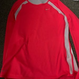 Long sleeve Nike dri fit shirt